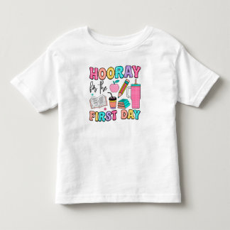 School op de eerste dag kinder shirts