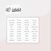 School Organization , School Memory Sticker