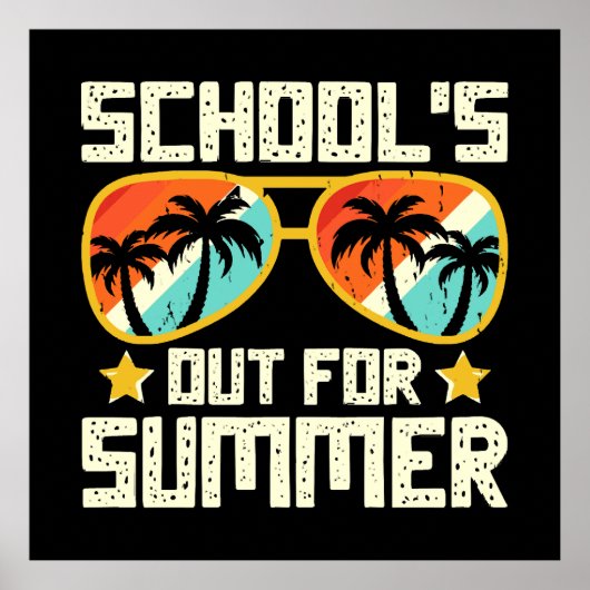 School Out For Summer Poster (Voorkant)
