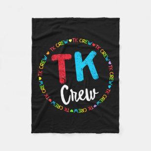 School Overgangskleuterschool Team To Crew Fleece Deken