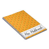 School Patroon met Rainbow Hearts School Notitieboek (Rechterzijde)