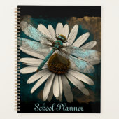 School Planner met Dragonfly & Daisy (Voorkant)