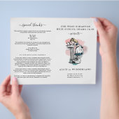 School Play of Theater Playbill / Program Flyer (Hand)