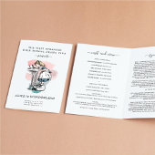 School Play of Theater Playbill / Program Flyer