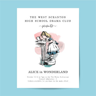 School Play of Theater Playbill Promotionele Flyer