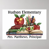 School Poster - Behandel je hoofd! (Voorkant)