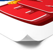 School Poster - Engels leraar (Hoek)