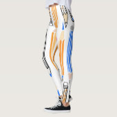 School potlood hand getekende illustratie leggings (Links)