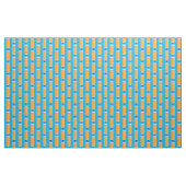 School Potlood Patroon Leraar Blauwe Stof (Yard (91,4 cm))