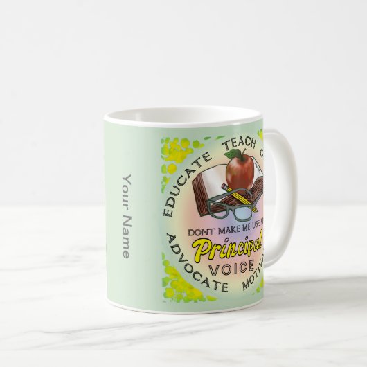 School Principal Voice mok (Voorkant rechts)