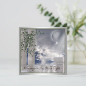 School Prom Uitnodigingen Moonlight Dance Prom (Staand voorkant)