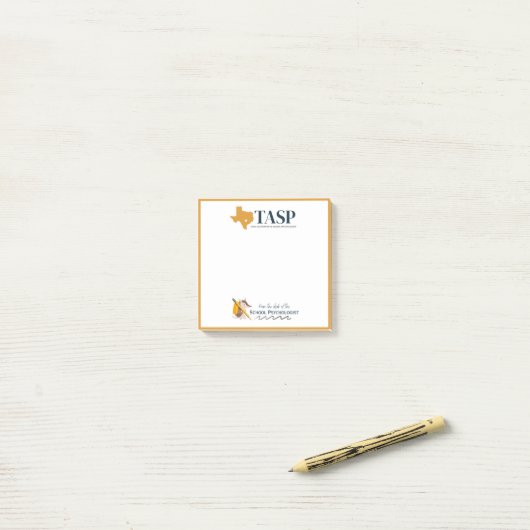 School Psych™ Post-it Briefjes Post-it® Notes (Op bureau)