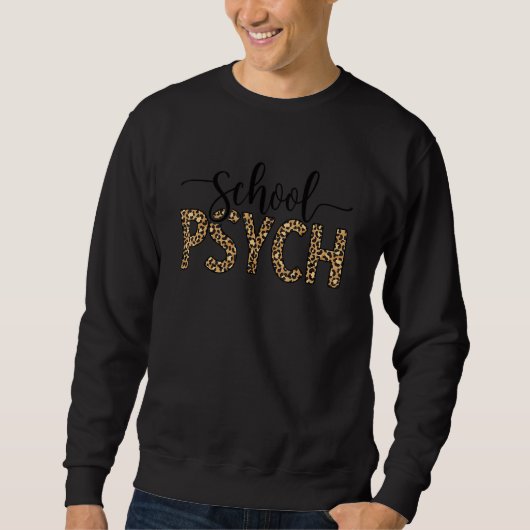 School Psych School Psychologist School Psychology Trui (Voorkant)