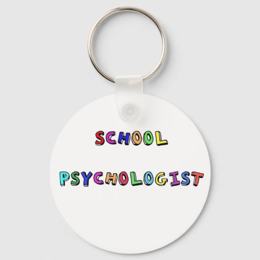 SCHOOL PSYCHOLO-kopie Sleutelhanger (Voorkant)