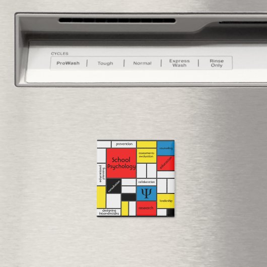 School psychologie & dat allemaal! Magneet (Insitu (Vaatwasser))