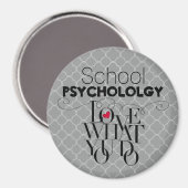 School psychologie - een carrière om van magneet t (Voorkant / Achterkant)