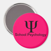 School psychologie magneet (Voorkant / Achterkant)