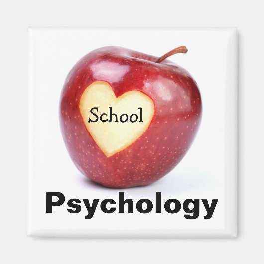 School psychologie magneet (Voorkant)