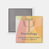 School Psychologie Making a Difference Magnet (Voorkant / Achterkant)