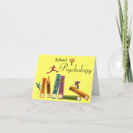 School Psychologie Notitiekaarten (Voorkant)