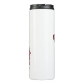 SCHOOL PSYCHOLOGIST Funny Job Title Birthday Worke Thermosbeker (Achterkant)