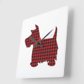 SCHOOL PSYCHOLOGIST Funny Job Title Birthday Worke Vierkante Klok (Hoek)