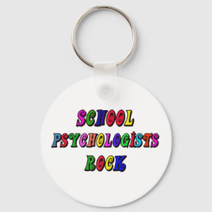 SCHOOL PSYCHOLOGIST ROCK SLEUTELHANGER