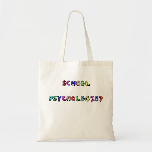 SCHOOL PSYCHOLOGIST TOTE BAG (Voorkant)