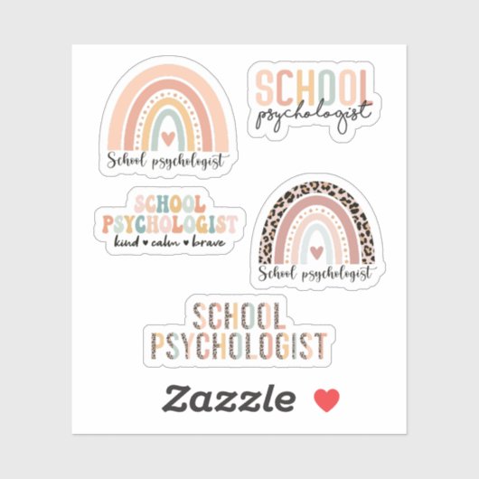 School Psychology-student | Schoolpsycholoog Sticker (Vel)