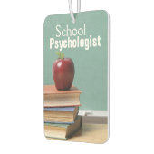 School psycholoog auto luchtverfrisser (Links)