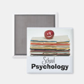 School Psycholoog Kantoor Magnet (Voorkant / Achterkant)
