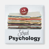School Psycholoog Kantoor Magnet (Voorkant)