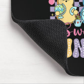 School Psycholoog van de liefste konijnen Pasen Muismat (Hoek)