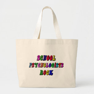 SCHOOL PSYCOLOGIST ROCK GROTE TOTE BAG