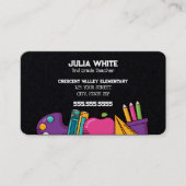 School PTA-vergadering Visitekaartje (Voorkant)