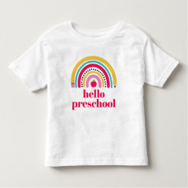 School Rainbow Personalized Naam terug naar school Kinder Shirts