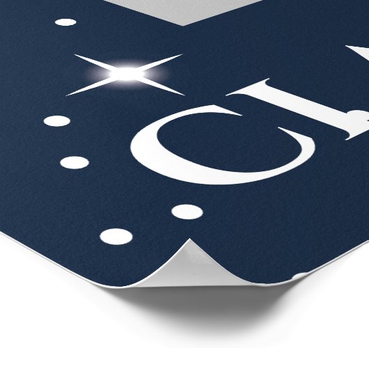 School Reünie fotolijst Poster (Hoek)