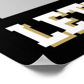 School Reünie selfie foto lijst Poster (Hoek)