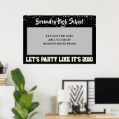 School Reünie selfie foto lijst Poster (Thuiskantoor)