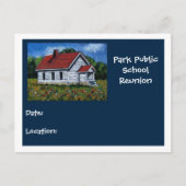 SCHOOL REUNION BRIEFKAART (Voorkant)