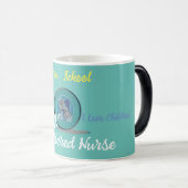 School RN Geregistreerde Verpleegkundige Magische Mok (Voorkant rechts)
