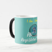 School RN Geregistreerde Verpleegkundige Magische Mok (Voorkant links)