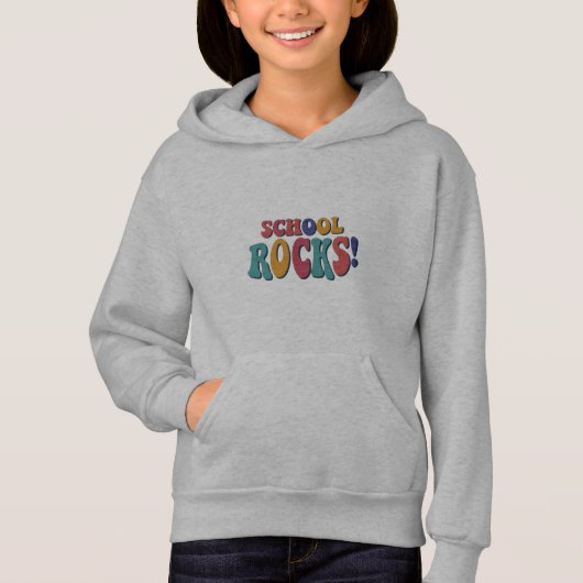 School Rocks! Hoodie (Voorkant)