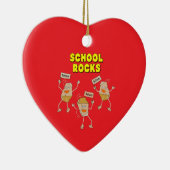 School Rocks Keramisch Ornament (Rechts)