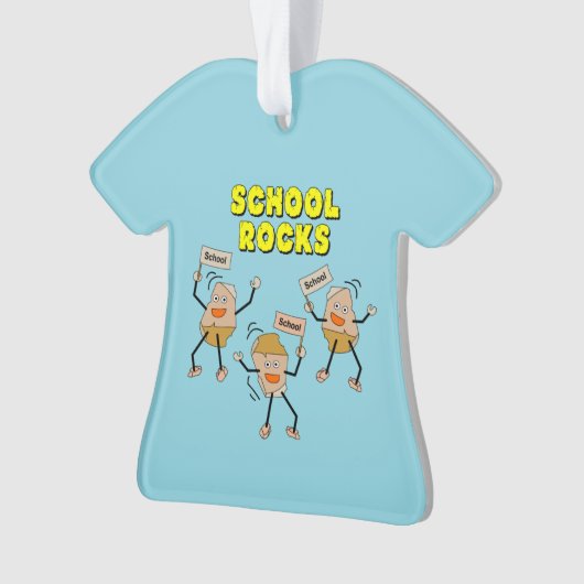 School Rocks Ornament (voorkant)
