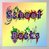 School Rocks Poster (Voorkant)