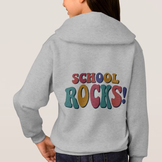 School Rocks! T-Shirt (Achterkant)