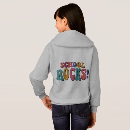 School Rocks! T-Shirt (Achterkant volledig)