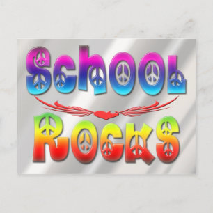 School Rocks - Vrede Briefkaart