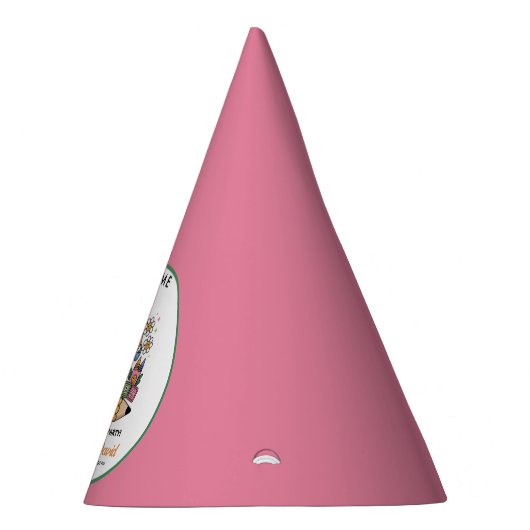 School’s Back Bash! Editable End of Summer Party Feesthoedjes (Rechts)